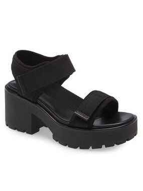 Vagabond platform Dionne sandals fabric straps size 40 / US 10